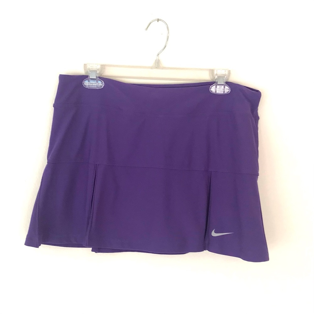 Purple Nike Dri-fit Tennis Skirt Size Large